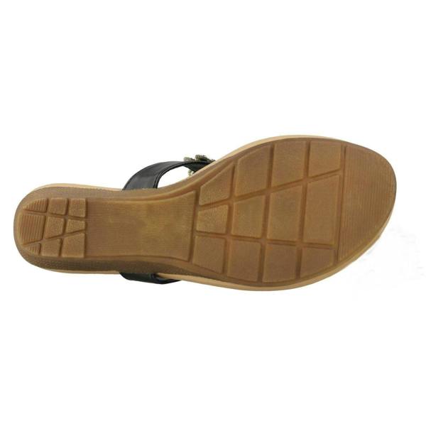 Savannah Ladies Savannah Mid Wedge Toepost Sandals