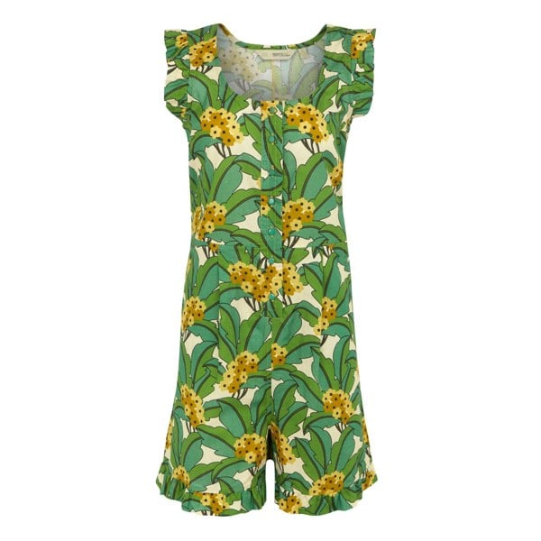 Regatta Womens/Ladies Orla Kiely Tropical Playsuit - Green