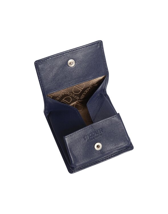 SADDLER POPPY Leather Square Mini Tray Purse