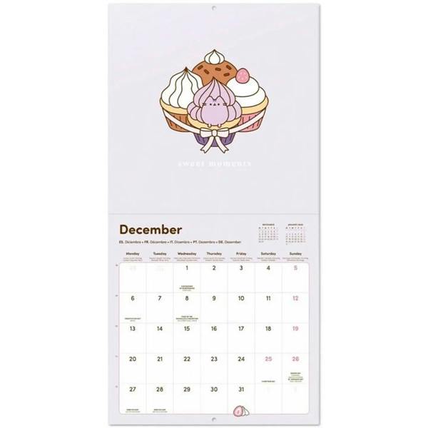 Pusheen Calendar 2027, Wall Calendars, Month To View, Humour, Gift