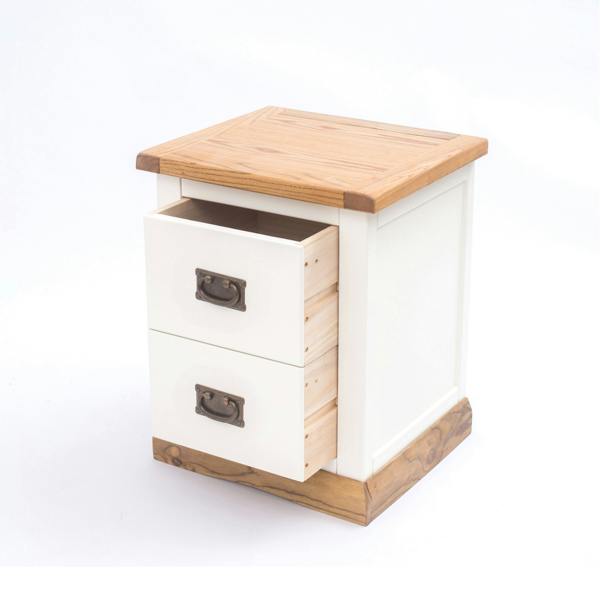 Cabinet Bits Tropea 2 Drawer Bedside Table