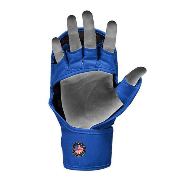 RDX Sports GRAPPLING GLOVES SHOOTER AURA PLUS T-17 BLUE/BLACK