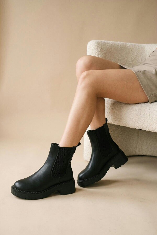 ikrush Lucila Chunky Sole Chelsea Boots