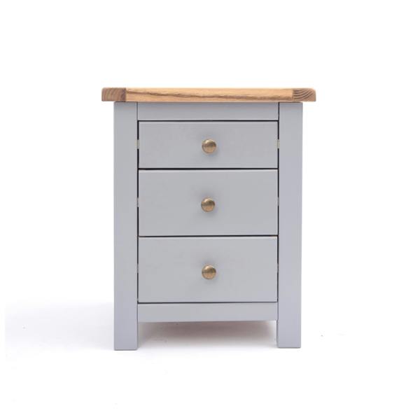 Mirano 3 Drawer Bedside Table