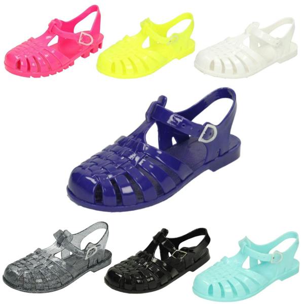Spot On Girls Spot On Closed Toe Jelly Sandals