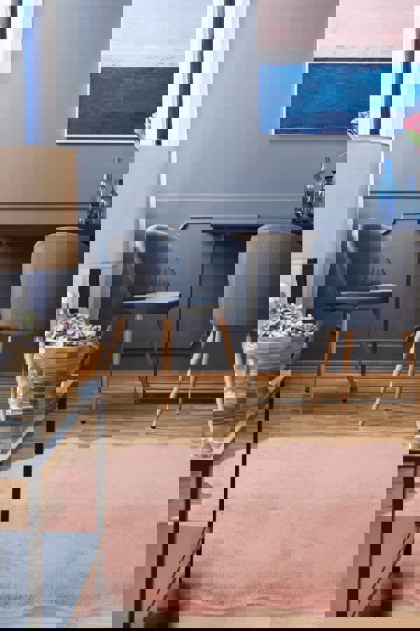 Luxury Fur Shaggy Rug – Ultra-Soft Geometric