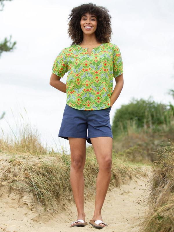 Kite Womens Organic Tincleton Cambric Blouse Dazzle