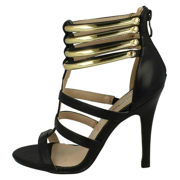 Anne Michelle Ladies Anne Michelle Open Toe Heeled Sandals