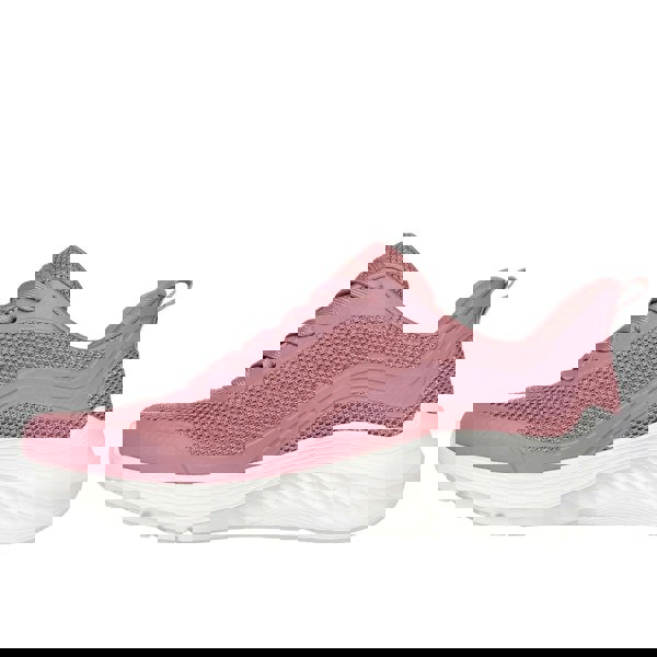 Skechers Bobs Squad Waves Still Wading Women's Trainers in Rose