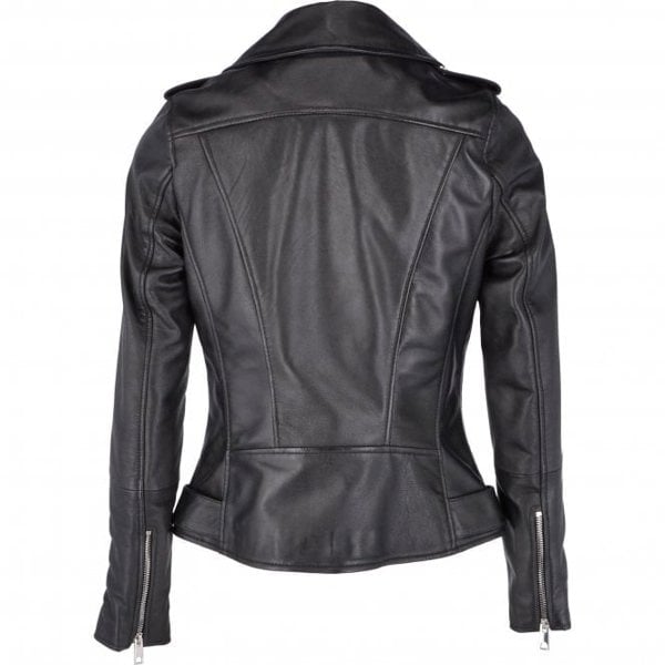 Ashwood 'Scarlett' Real Leather Biker Jacket: RUTH