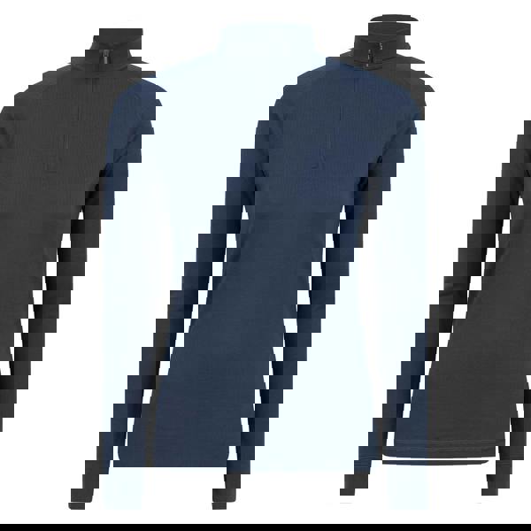 Mountain Warehouse Womens/Ladies Talus Zip Neck Long-Sleeved Thermal Top - Navy