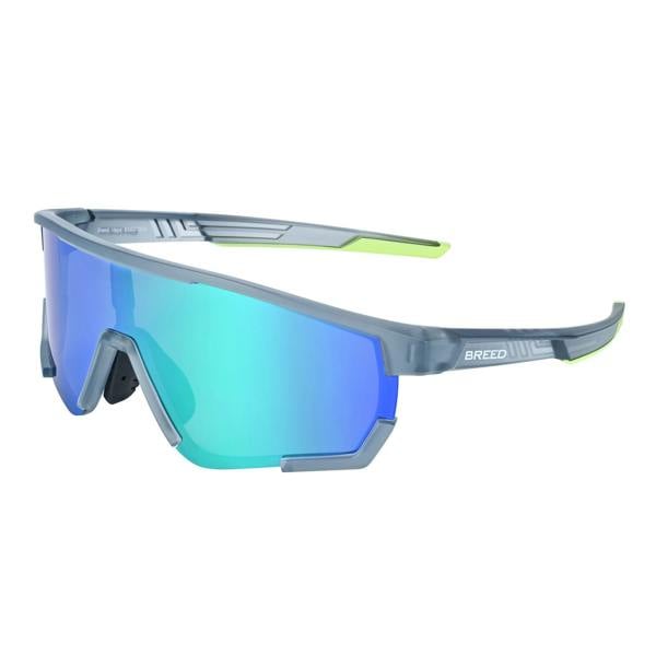 Breed Vega Polarized Sunglasses - Grey/Green - BSG070C4