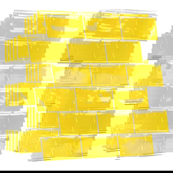 WT3D1819 - Pure Yellow Glossy Subway Metro Classic Brick 3D Tile Sticker 30.5 x 15.4cm (12 x 6 in) - 20pcs in a pack