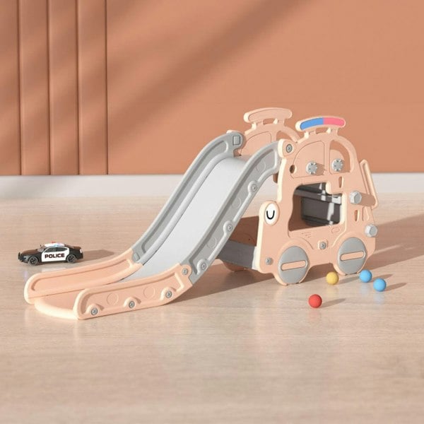 Indoor Outdoor Plastic Climber and Slide Set for Toddler Living and Home