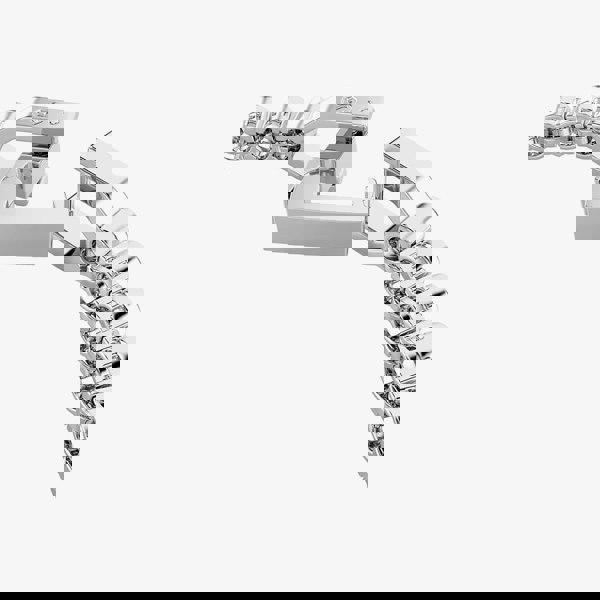 Swarovski Imber Rhodium Plated Black Crystal Tennis Bracelet 5734238