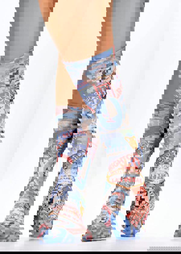 Jemsox LOCATIONS Ladies Novelty Gift Socks