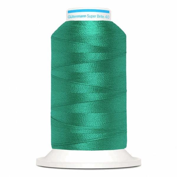 Gutermann Super Brite Polyester 40 Embroidery Thread 1000m Polyester Thread Suitable For Embroidery