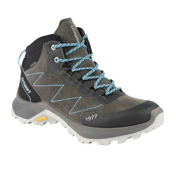 Grisport Womens/Ladies Terrain Suede Walking Boots - Grey