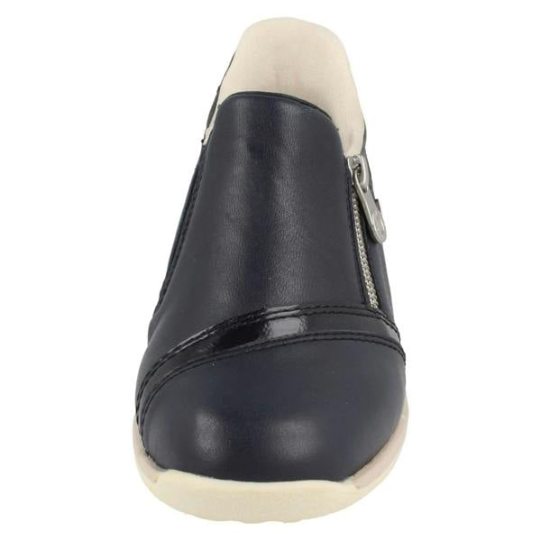 Rieker Ladies Rieker Extra Wide RiekerTex Casual Shoes 47264