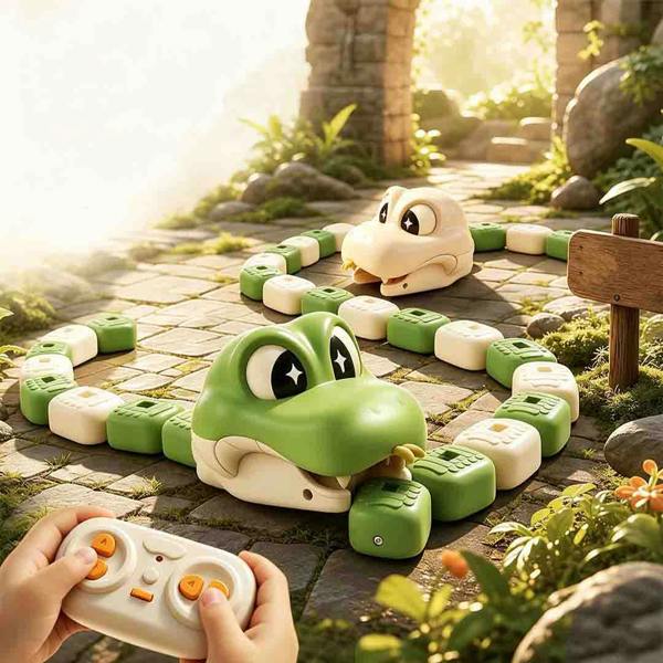 Leaper Magnetic Splicing Snake Kids Remote Control Toy