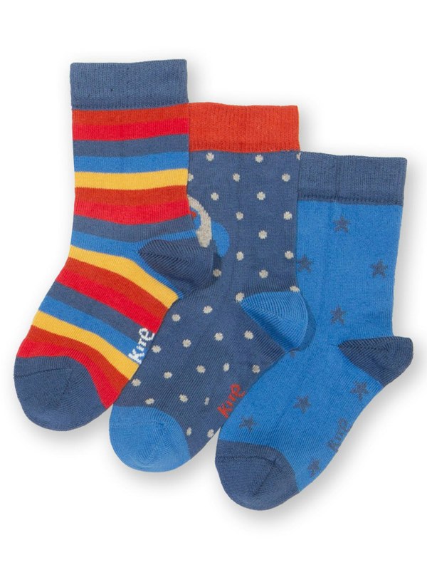 Kite Boys Organic Space Pup Socks