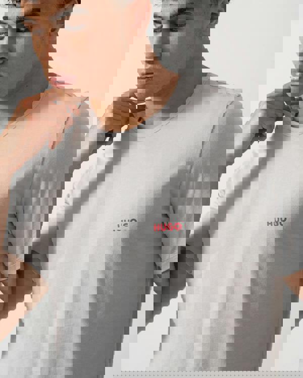 HUGO RN Triplet 3-Pack Mens T-Shirts - Open Miscellaneous 960 - CHO - Designer Mens Logo T-Shirts