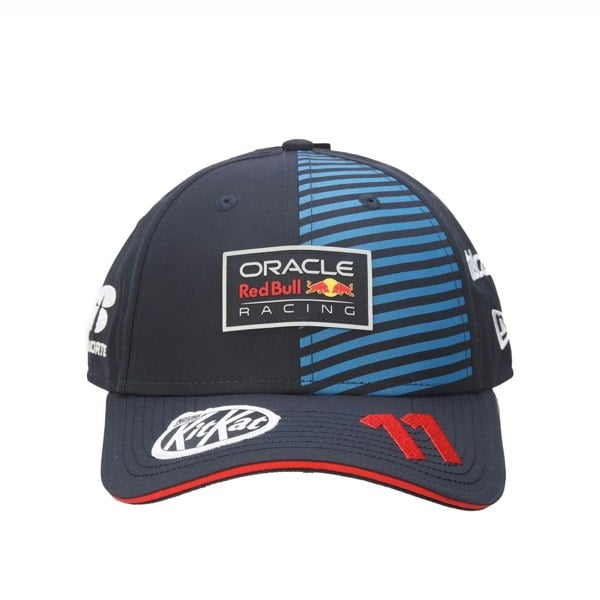 New Era Mens Serigo Perez Oracle Red Bull Racing Baseball Cap - Blue