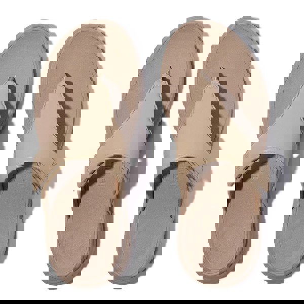 FitFlop F-MODE GO Womens Toe Post Sandals Classic Beige