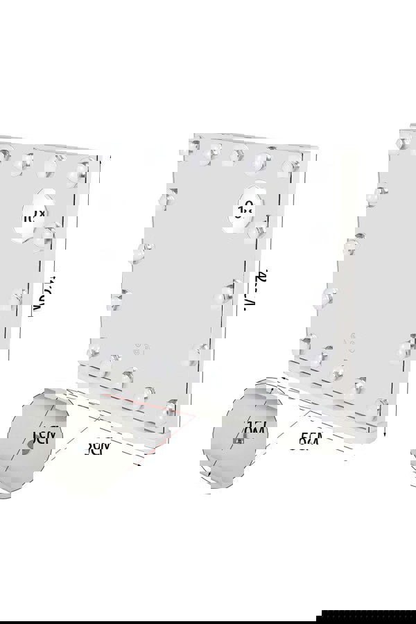 Living and Home Hollywood Makeup Mirror with 16 Pcs LED Bulbs,3 Color Lighting Modes,Detachable 10X Magnification Mirror