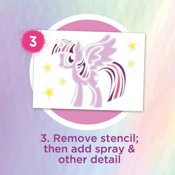 BLOPENS - My Little Pony Creative Case – Pony - Themed Airbrush Kit