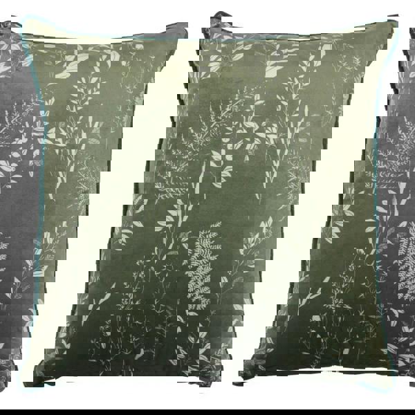 Furn Fearne Botanical Cushion Cover - Sage Green