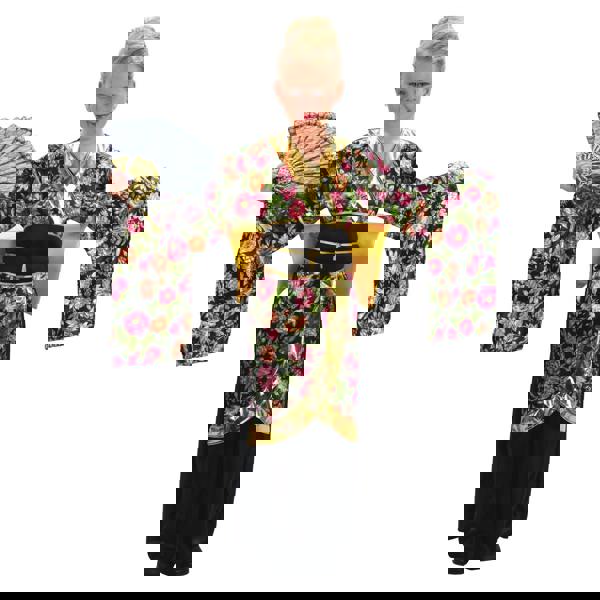 Bristol Novelty Childrens/Girls Kimono Costume - Multicoloured