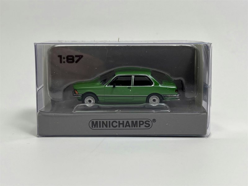 Minichamps BMW 323i e21 1975 Green 1:87 Scale Minichamps 870020002