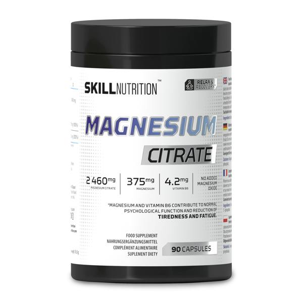 Skill Nutrition Magnesium Citrate - 90 caps
