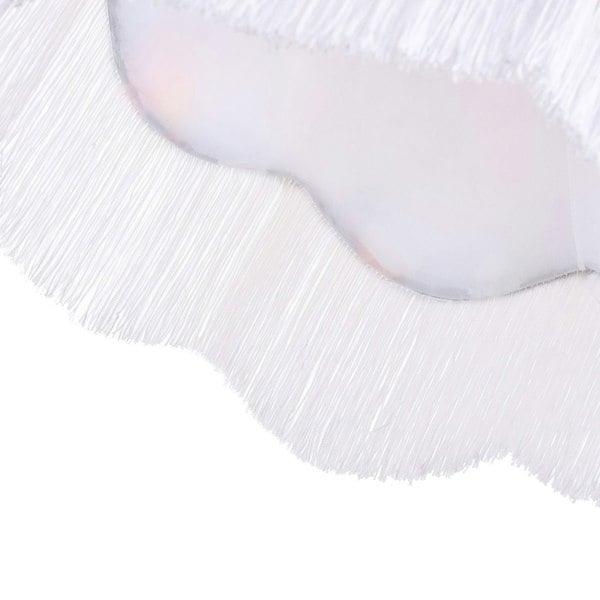 Victorian Empire Lamp Shade in Sky Blue with Colourful Floral Decor Image 5