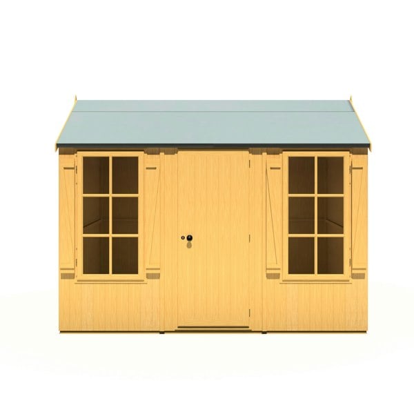 Shire Holt Apex Garden Shed Shiplap 10x7 - Best Shed