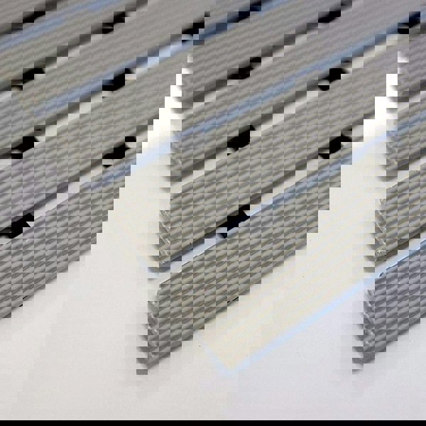 Oseasons Non-Slip Slatted Shower Mat in Grey