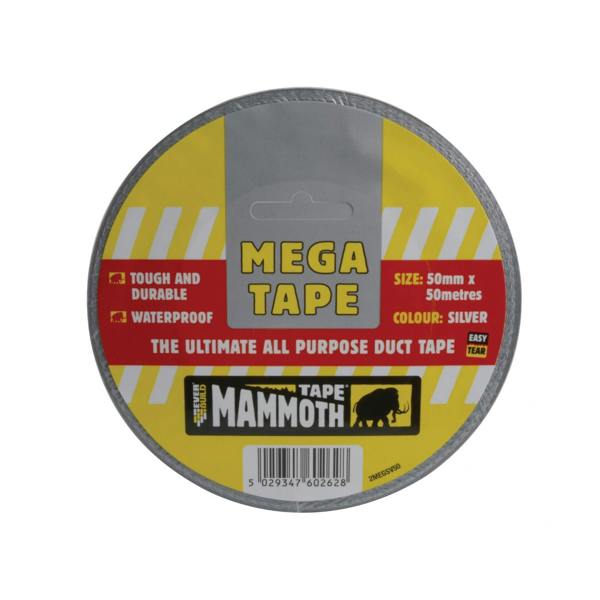 Everbuild Sika Mega All Purpose Tape - Silver - 