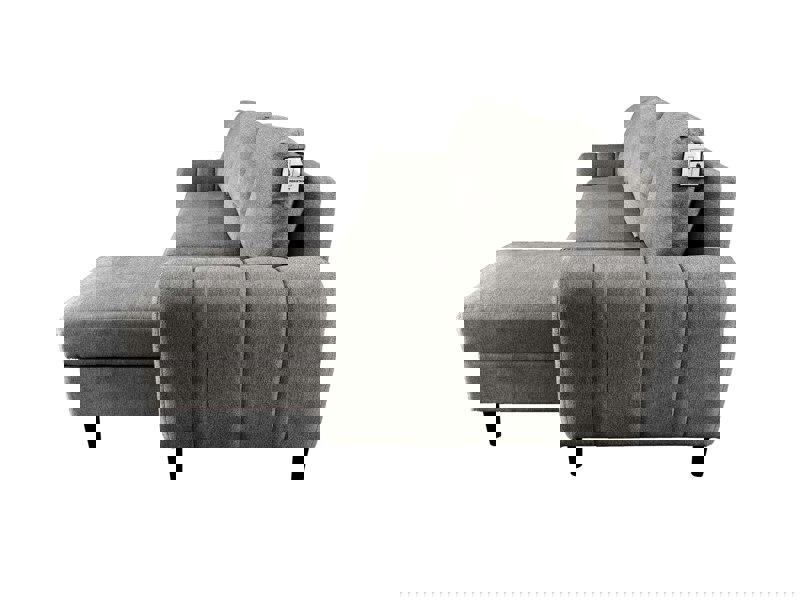 DS Living Sienna 3 Seater Left Hand Facing Storage Sofa Bed in Grey, Silver or Beige