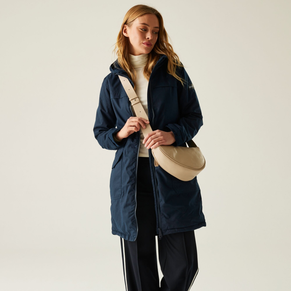 Regatta Womens/Ladies Romine II Waterproof Jacket - Navy Marl
