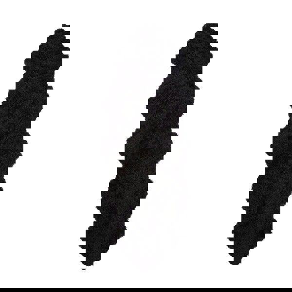 New Zealand Sheepskin | Short Curly Wool | Rug 180 cm Black