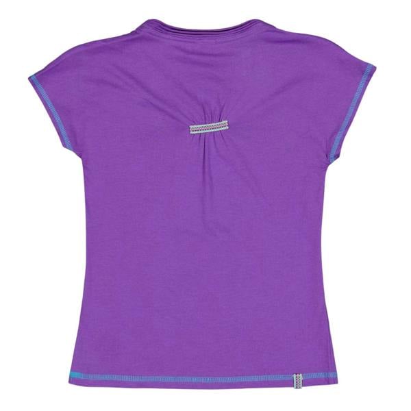 Puma Girls Wave Regular T-Shirt - Purple - 
