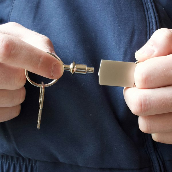 Personalised Detachable Metal Keying - MYLEE London