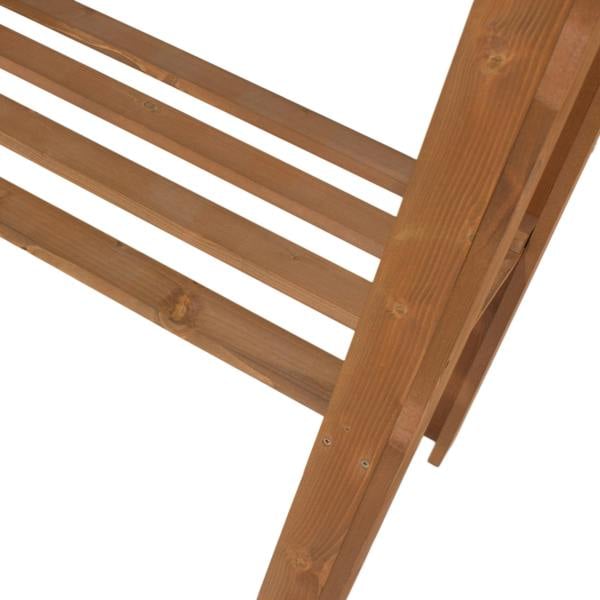 Core Products Outdoor Potting Table, Wax-Treated Solid Pine