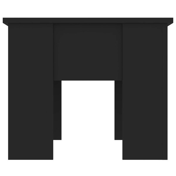 Berkfield Coffee Table Black 79x49x41 cm Engineered Wood