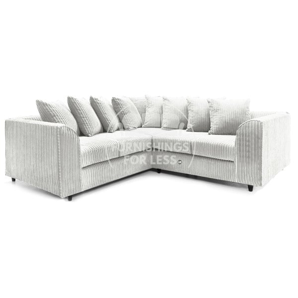 Furnishings For Less Ferguson / Luxor Full Jumbo Cord Corner Sofa