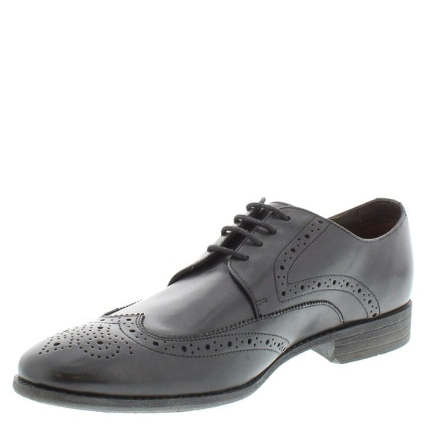 Clarks Chart Limit G Fit Lace Up Brogue Shoes