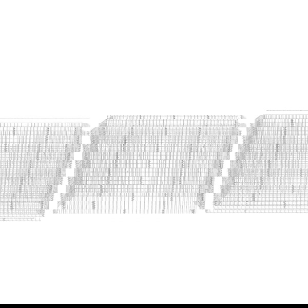 Berkfield Gabion Raised Bed Steel 360x90x100 cm