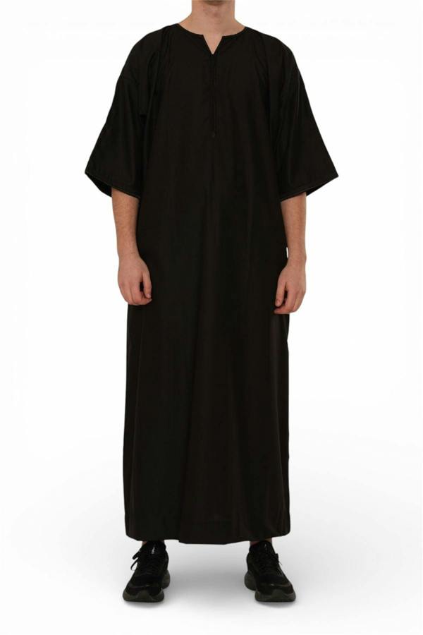 Infinity Leather Men's Ramadan Moroccan Gandoura Thobe Robe Djellaba Eid Jubba- TT-006