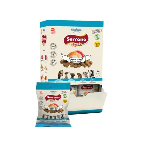 Serrano Snacks Salmon & Tuna Flavour 85g
